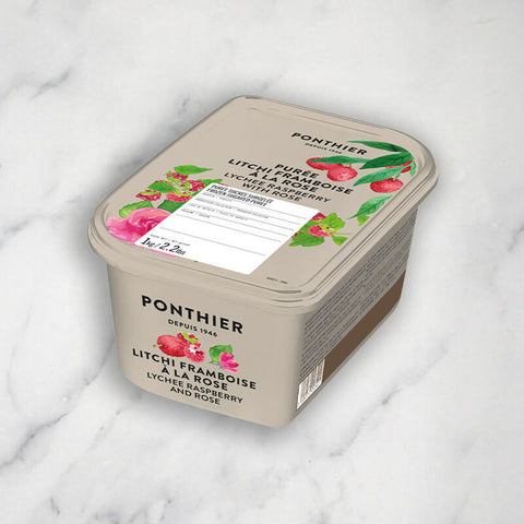 Buy Lychee and Rose Puree Ponthier Online | Fine Food Specialist