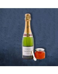 Salmon Caviar and Champagne Set