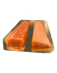 Handcut Salmon Sashimi Loin & Belly, Fresh +/-600g