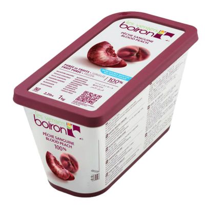 Blood Peach Puree, Boiron, Frozen, 1kg