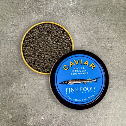 Royal Beluga Caviar, 000 Grade, Huso Huso