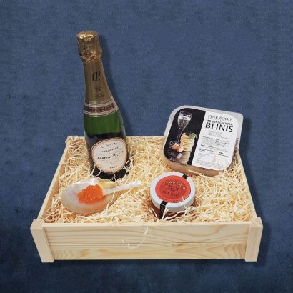 Salmon Caviar & Champagne Gift Set