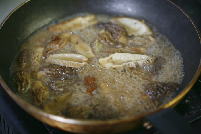 Cooking Morels