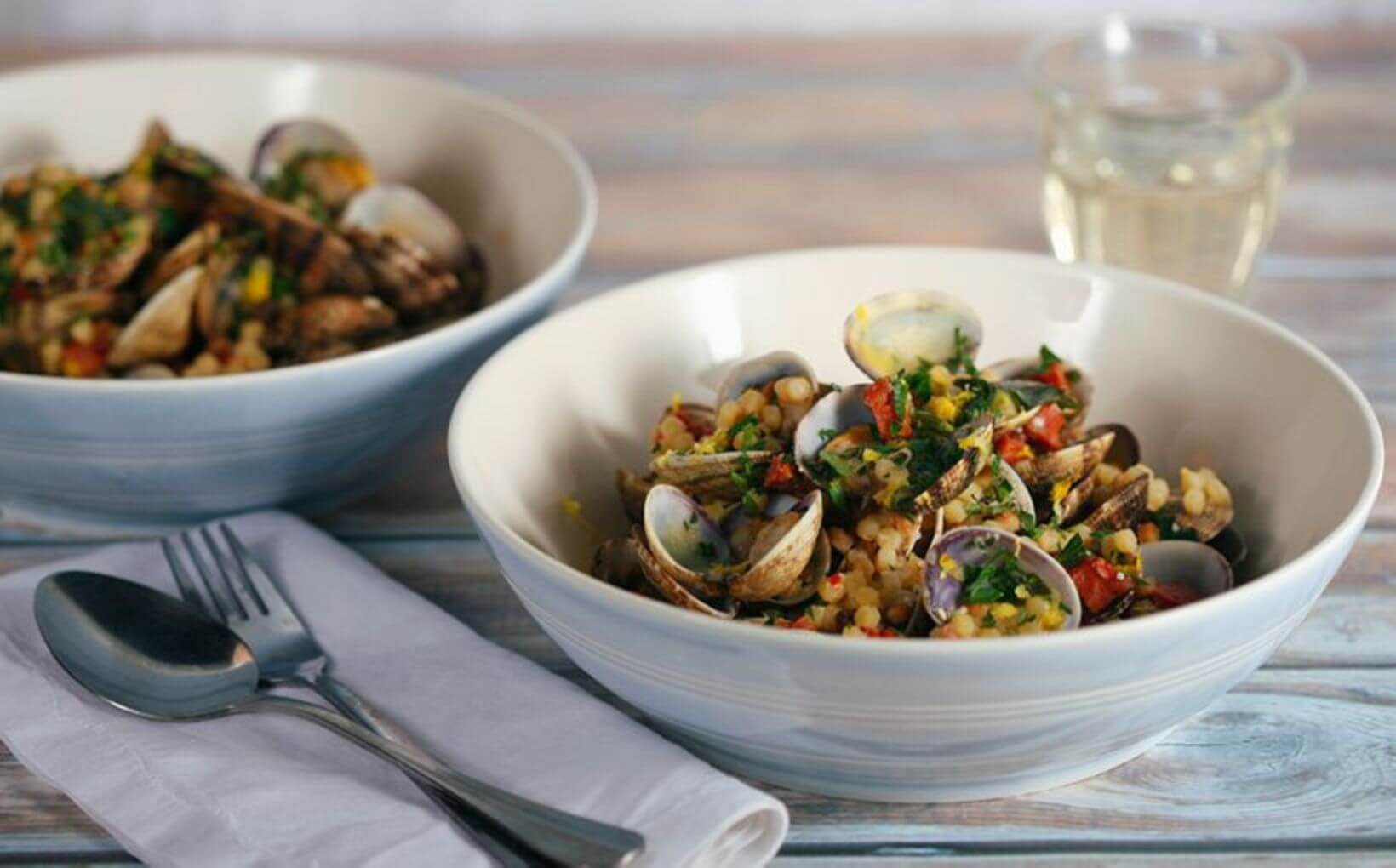 Fregola with Clams