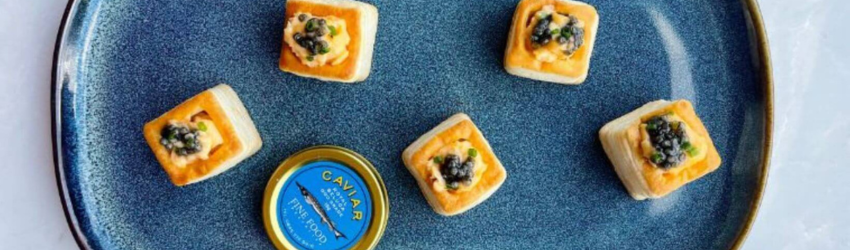 Soft Scrambled Eggs & Beluga Caviar Vol Au Vents