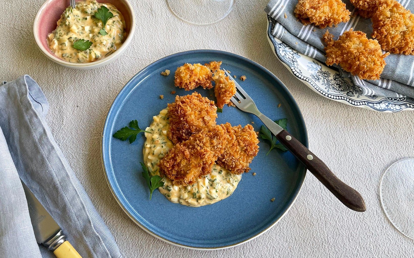 fried-sweetbreads-with-sauce-gribiche