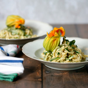 Courgette Ricotta Pasta